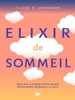 cover image of Elixir de sommeil